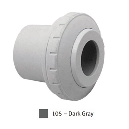 POWER HOUSE 1.5 in. Eyeball Fitting Slip Insider; Dark Gray PO978086